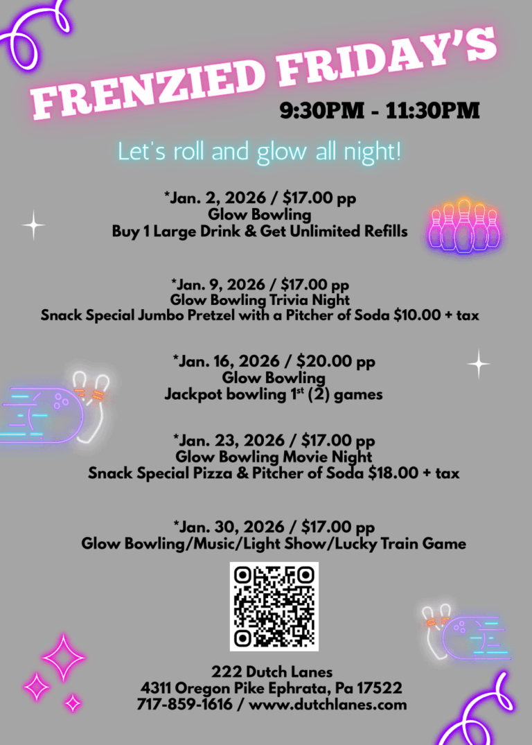 New Frenzied Fridays January-1